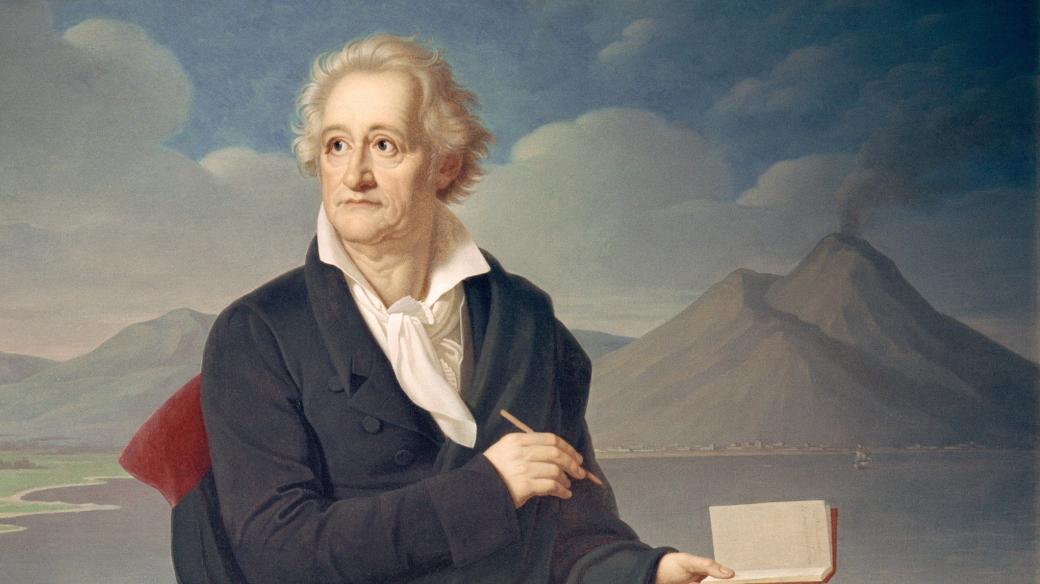 Heinrich Christoph Kolbe: Goethe jako básník a umělec před Vesuvem