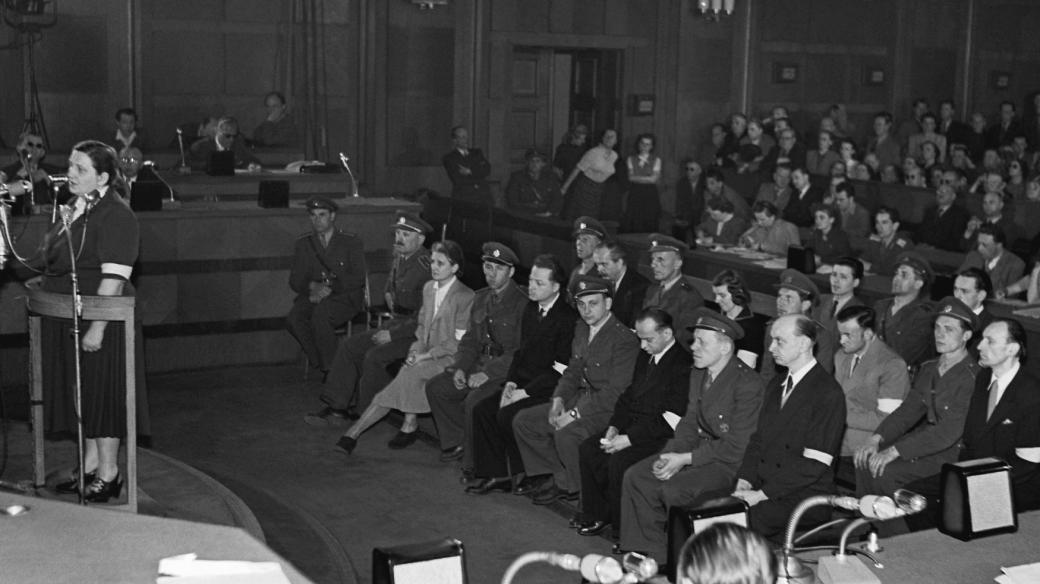 Marie Volfová, proces s padělateli potravinových lístků, 19. 4. 1952