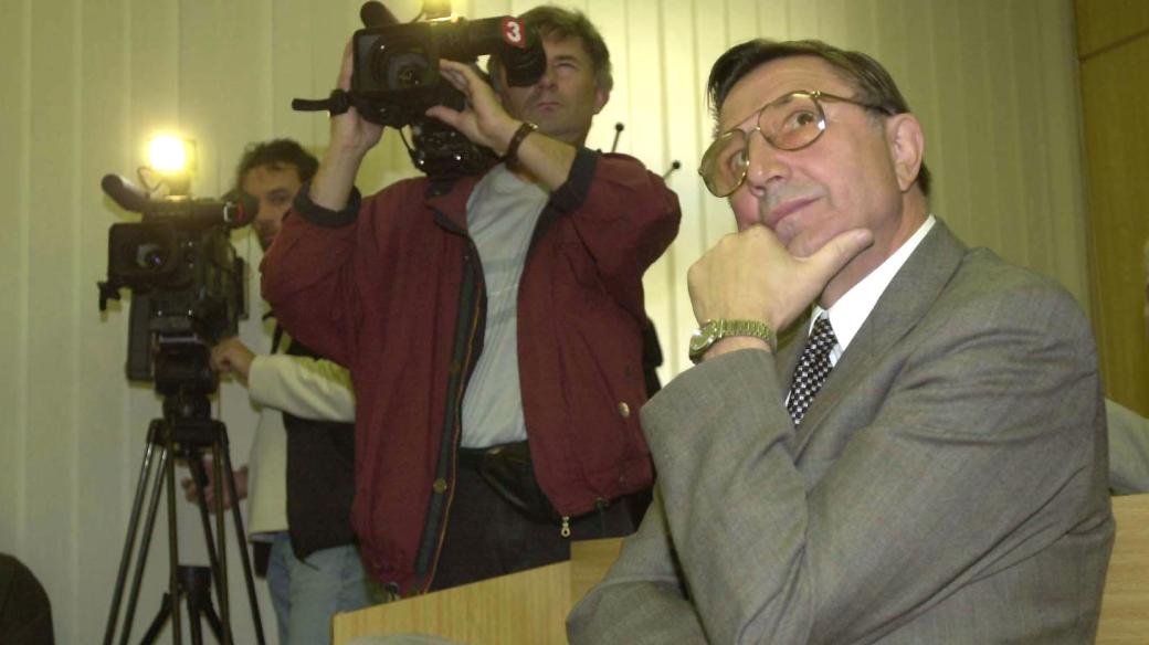 Alojz Lorenc u soudu v roce 2001