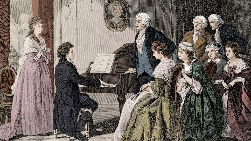 Mladý Ludwig van Beethoven