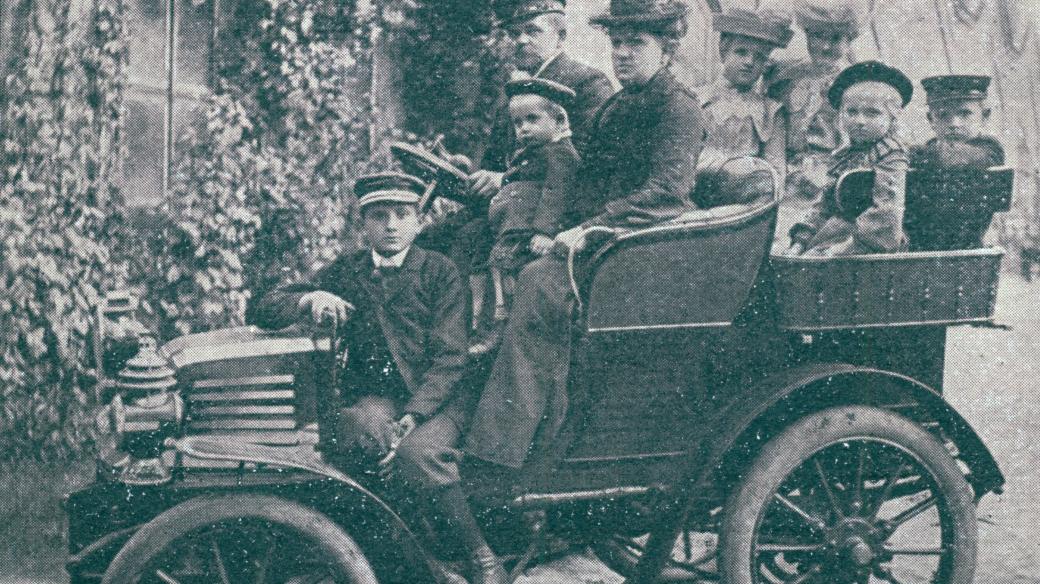 Brožíkovi vlastnili první osobní automobil v Plzni