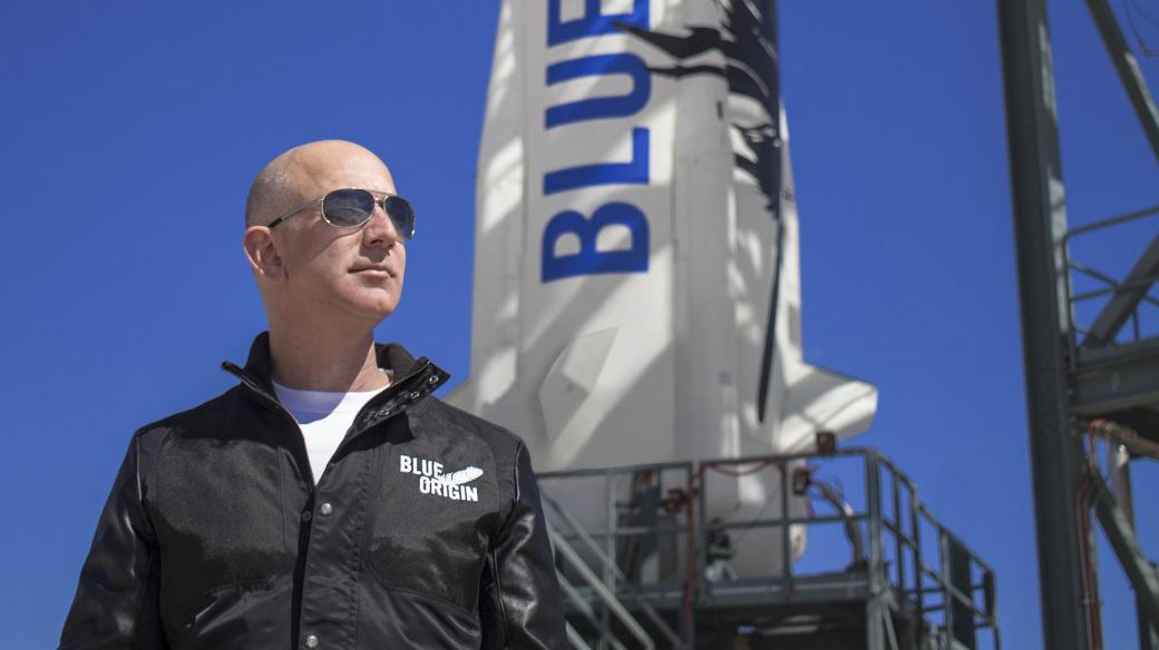Jeff Bezos se chystá na let do vesmíru