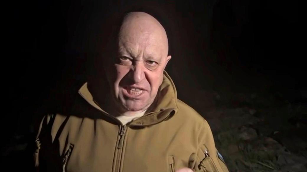 Jevgenij Prigožin /Bakhmut, 5. 5. 2023/ Russian Prigozhin, owner of the Wagner Group of mercenaries broadcasts a tirade against Russian Defense Minister Sergei Shoigu accusing the military command of starving his forces of ammunition and supplies