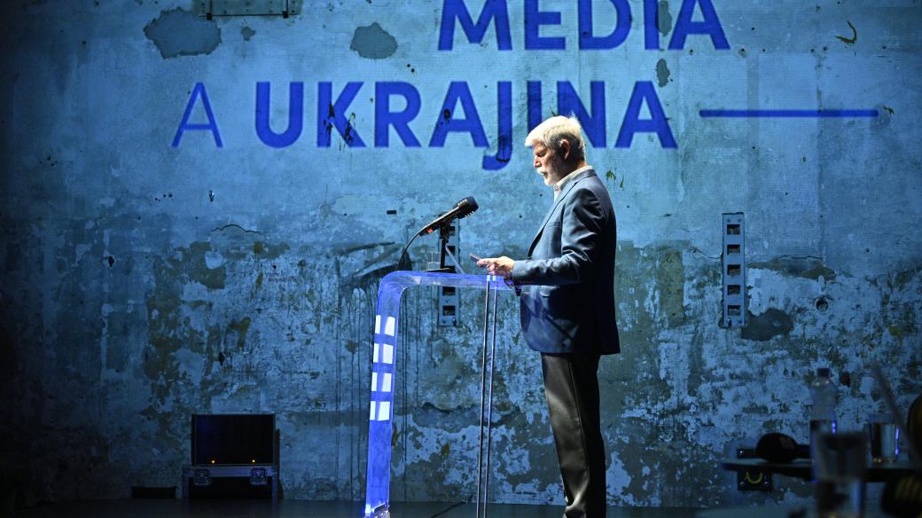 Prezident Petr Pavel zahájil konferenci Českého rozhlasu s názvem Média a Ukrajina