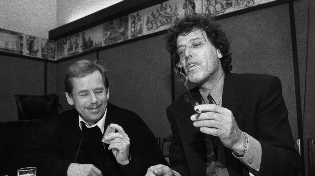 Václav Havel a Tom Stoppard