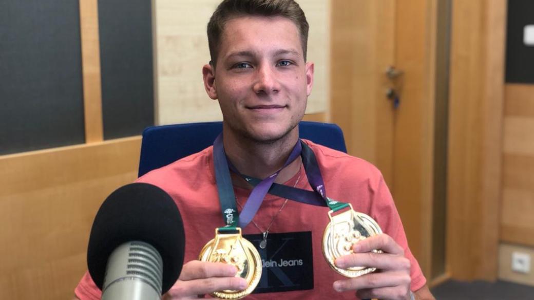 Jaroslav Šmédek, tenisová jednička mezi neslyšícími (2 zlaté medaile z deaflympiády 2022 v Brazílii)
