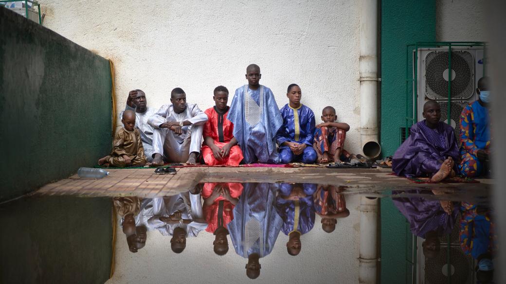 Věřící v Mali