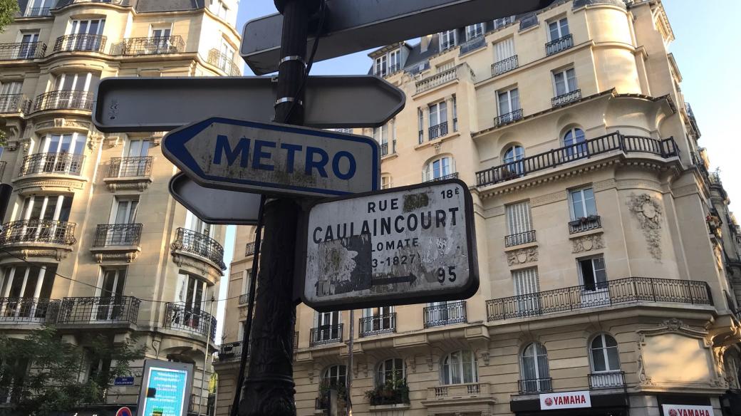Rue Caulaincourt, Paříž