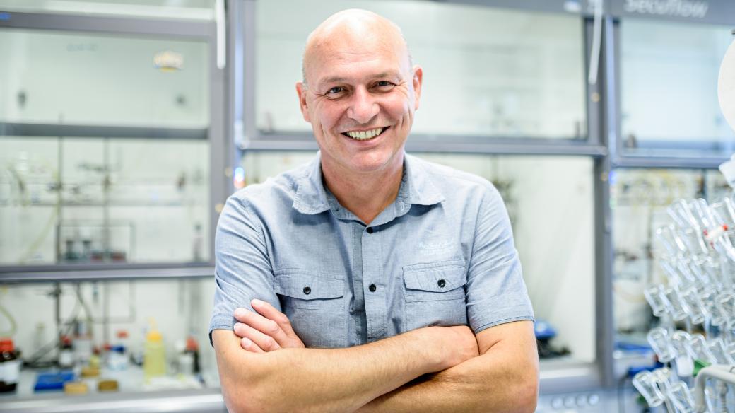 Pavel Majer, šéf týmu, který vyvinul látku DRP-104 proti některým typům rakovinových nádorů