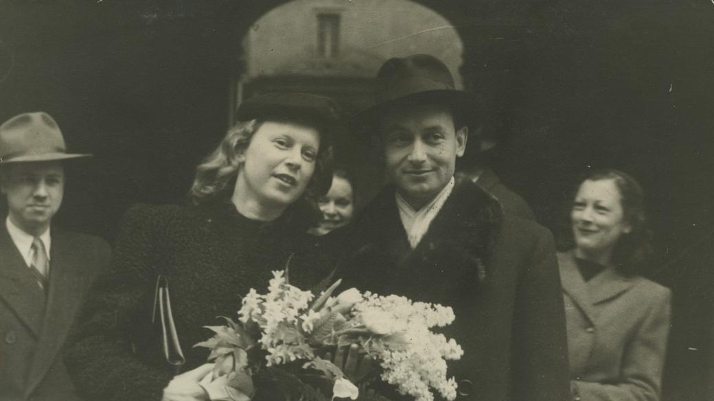 Svatební fotografie Hany a Otty Schlangerových