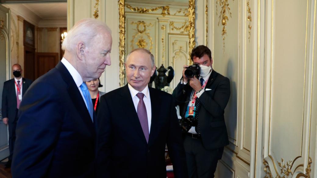 Summit Joe Bidena a Vladimira Putina v Ženevě