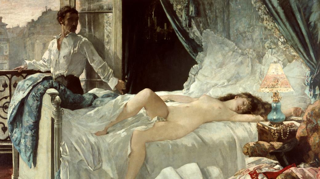 Henri Gervex, Rolla, 1878, ženský akt