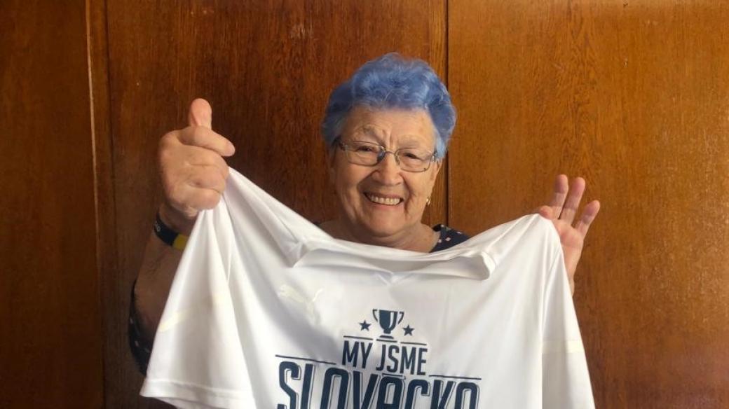 Skalní fanynka 1. FC Slovácko Růžena Pašková
