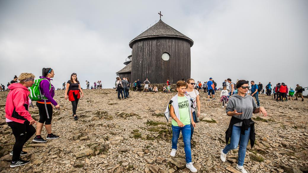 Vrchol Sněžky