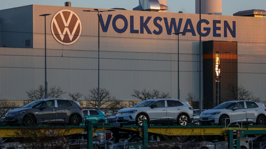 Závod na výrobu elektromobilů Volkswagen v německém Zwickau