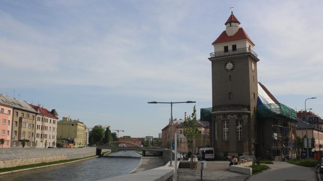 Kostel Českobratrské církve evangelické v Olomouci v době rekonstrukce