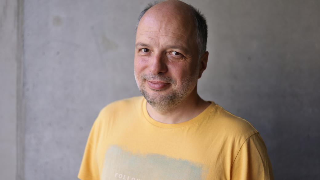 profesor Martin Štoll, teoretik médií a filmu z Fakulty sociálních věd Univerzity Karlovy