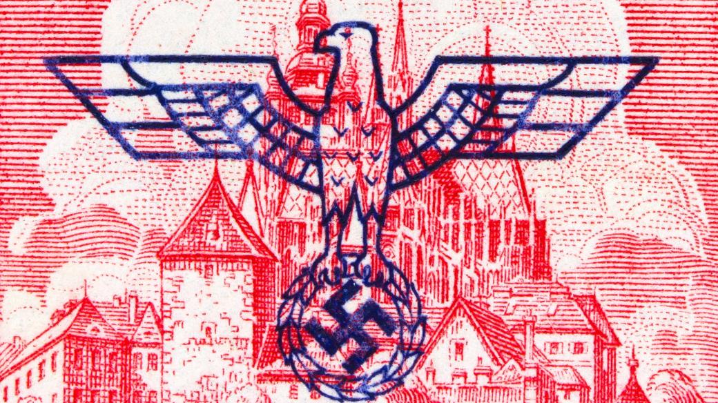 Poštovní známka z protektorátu Čechy a Morava