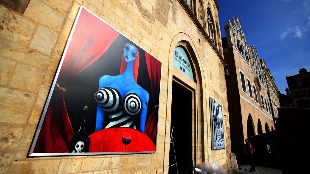 Výstava Tim Burton a jeho svět v Galerii hlavního města Prahy, 2014