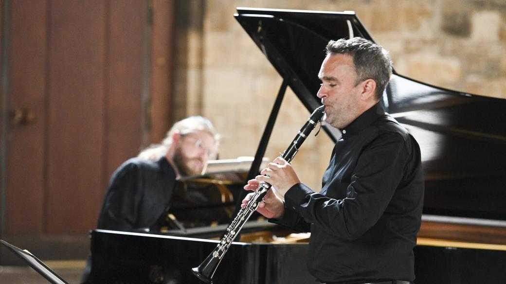 Jörg Widmann (klarinet), Denis Kožuchin (klavír)