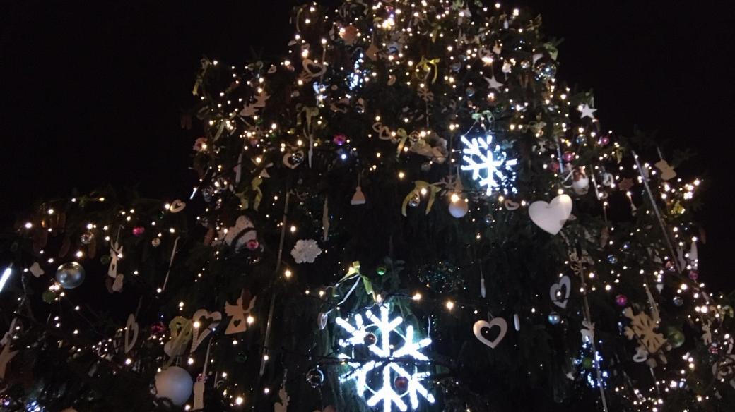 Rozsvěcení vánočního stromu v Děčíně