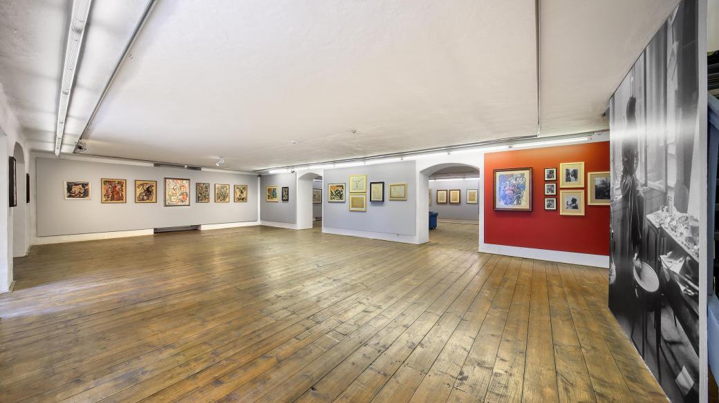 Díla malíře Andreje Bělocvětova představuje Egon Schiele Art Centrum v Českém Krumlově