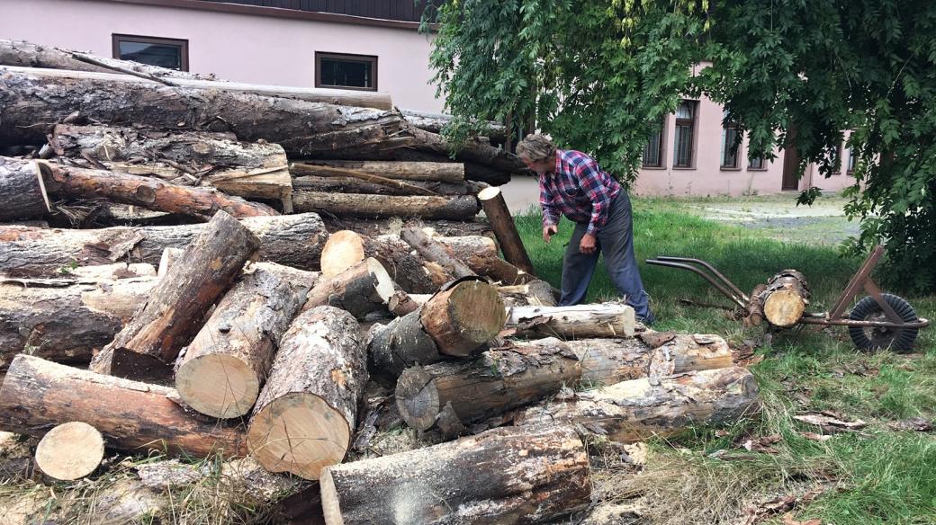 Lidé, kteří topí dřevem, letos ušetří