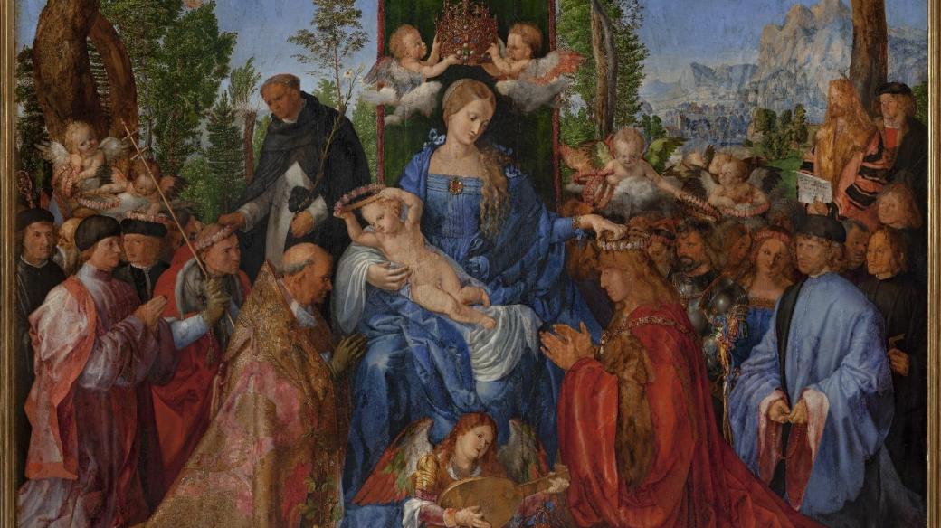 Albrecht Dürer, Růžencová slavnost, 1506 