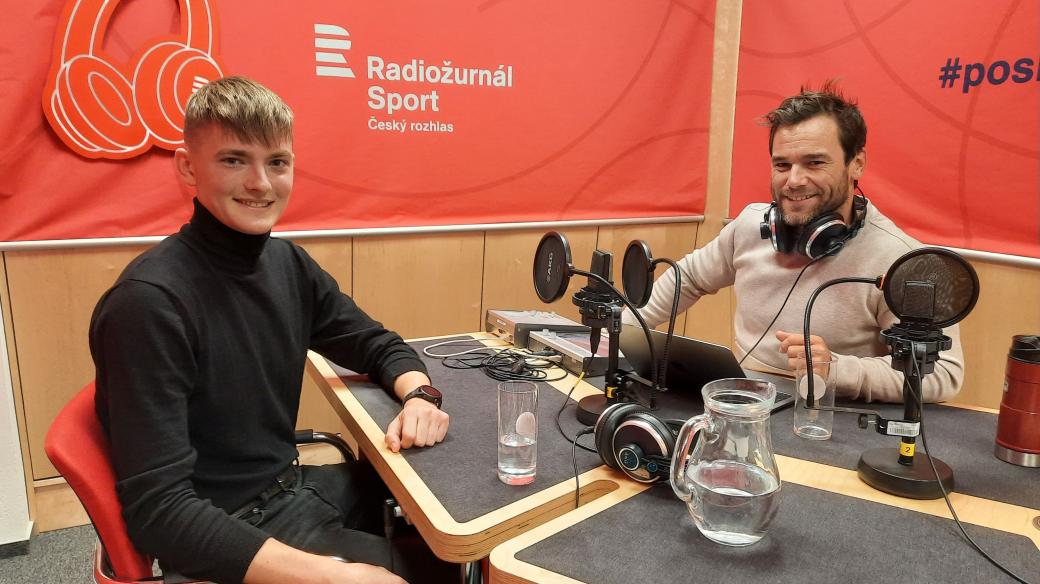 Moderní pětibojař Filip Houška hostem Vavřince Hradilka na Radiožurnálu Sport