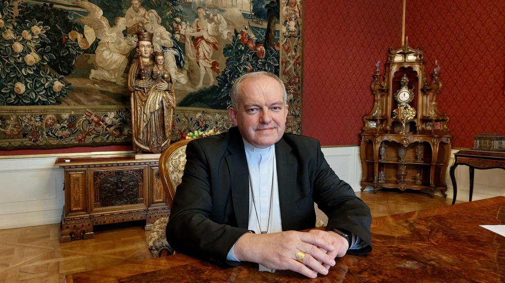 olomoucký arcibiskup Josef Nuzík