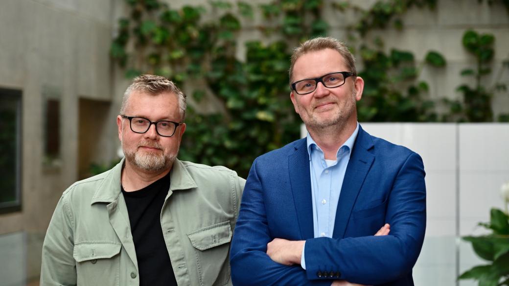 Martin Groman a Michal Stehlík, autoři podcastu Přepište dějiny