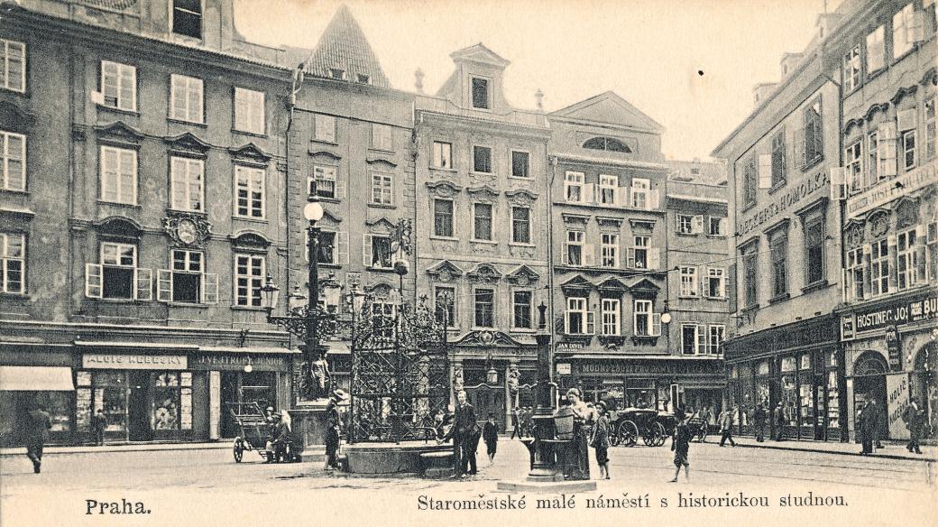 Stará Praha, Malé náměstí, Staré Město ( kolem roku 1910)