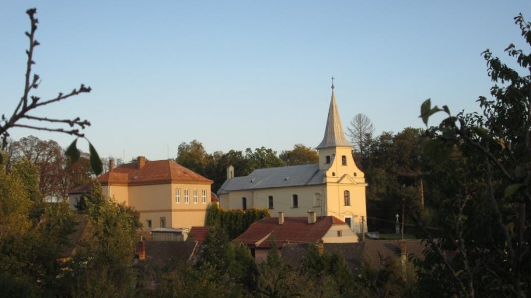 Hoštice na Kroměřížsku - kostel