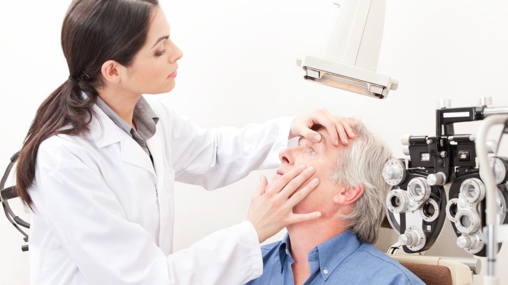 Oční lékařka, vyšetření zraku, optika