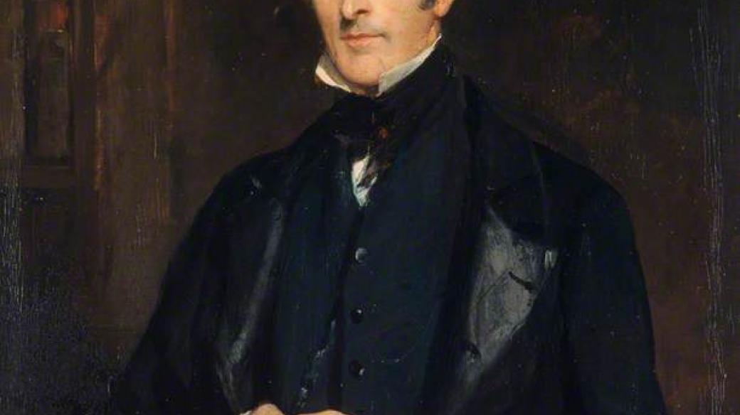 Portrét spisovatele Johna Gibson Lockharta od malíře Francise Granta