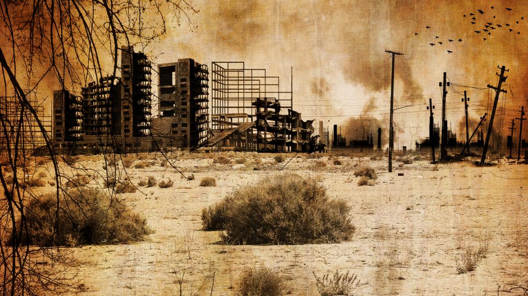 Město po apokalypse (ilustrační foto)