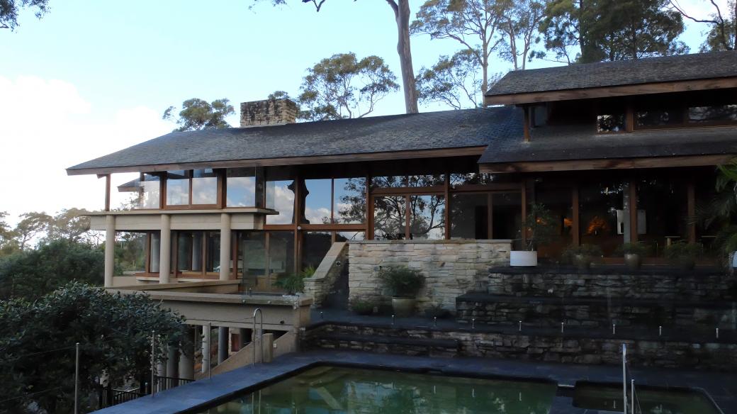 Dům Curry II v Austrálii. Architekt Bruce Rickard