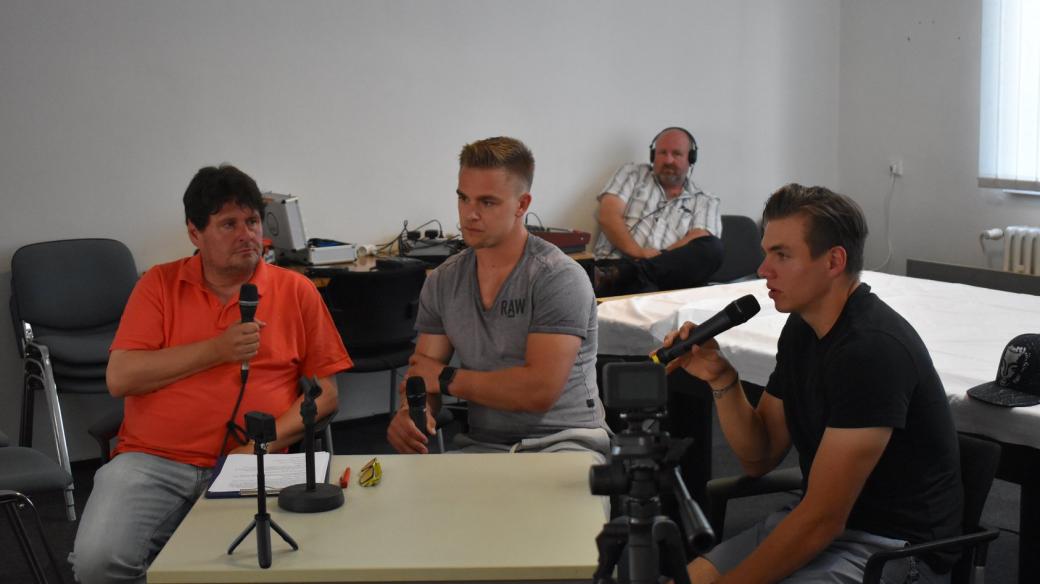 Zleva: Pavel Petr, Radan Lenc, Roman Will