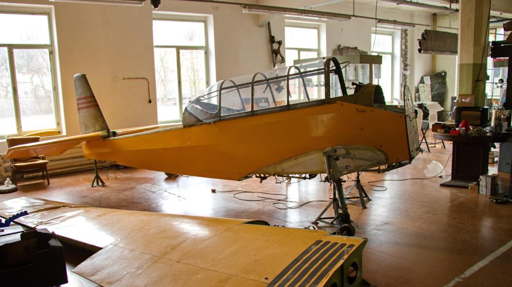 Návštěvníci Jizerskohorského technického muzea v Bílém Potoce v nové sezoně uvidí i letadlo Zlín 226 Trenér z roku 1957