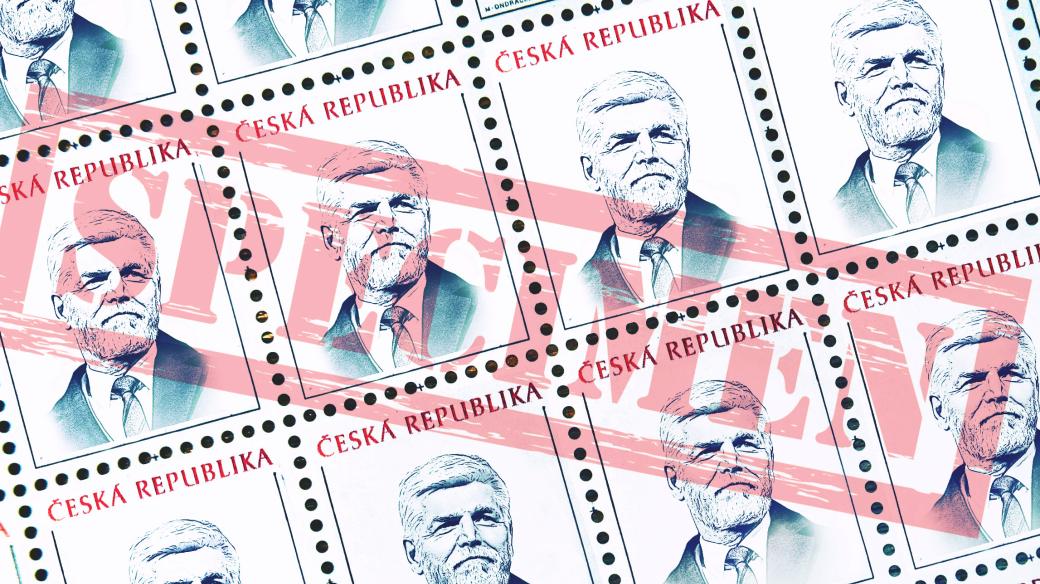 Prezident Petr Pavel na poštovní známce ano, nebo ne? (návrh fiktivní známky)