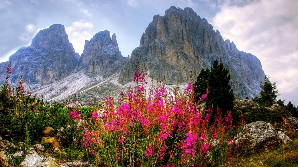 Dolomity, hory, Itálie, Jižní Tyrolsko