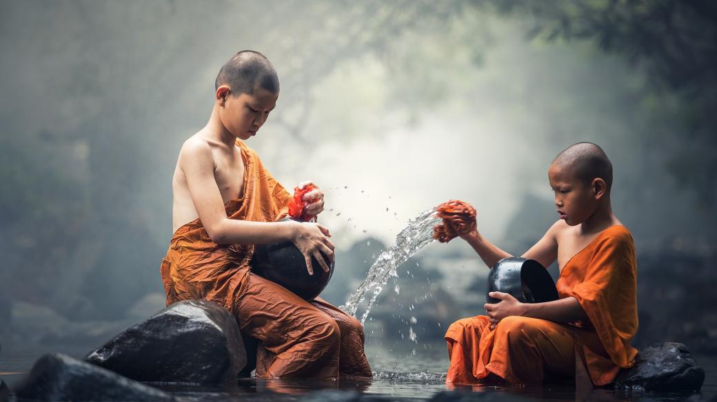 očista, rituál, buddhismus