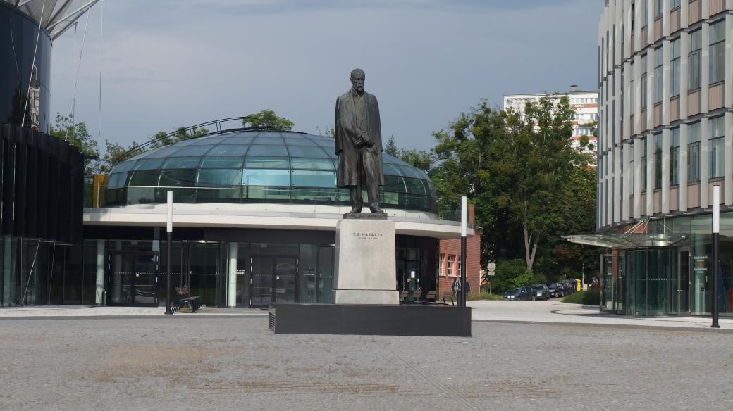 Zlínská socha T.G.Masaryka