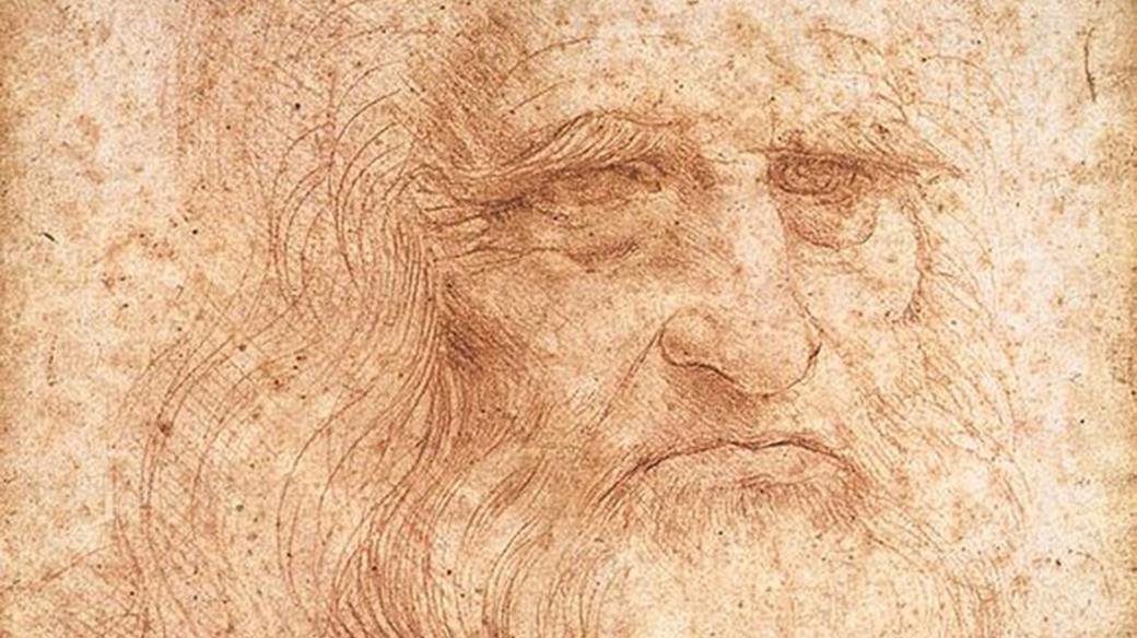 Předpokládaný autoportrét Leonarda da Vinci