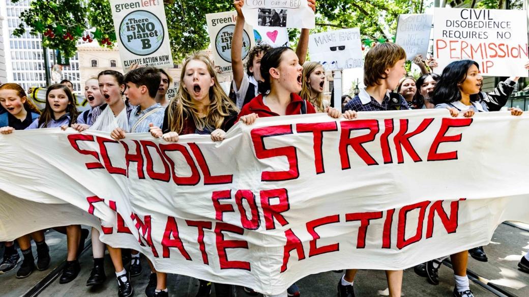V Austrálii se 30. listopadu na akcích Strike for Climate Action sešlo 15 000 lidí