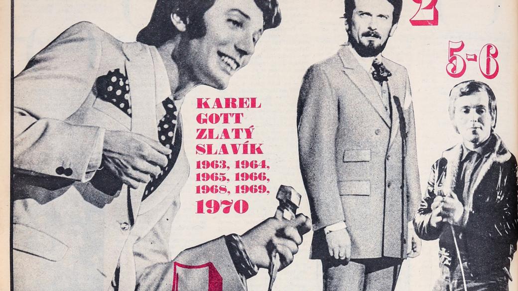 Titulní strana Mladého světa 1970 - reprefoto