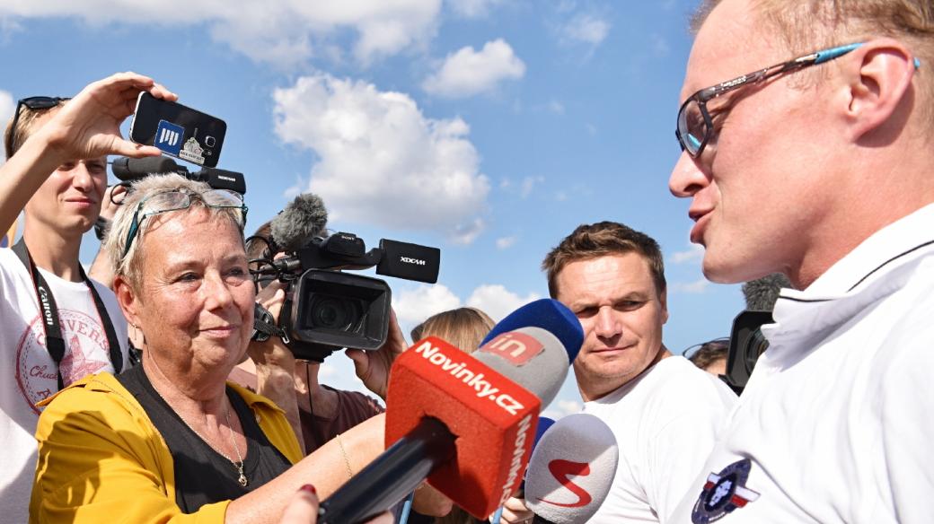 Roman Kramařík se stal terčem novinářů