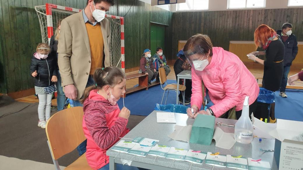 Testování žáků na základní škole v Kardašově Řečici