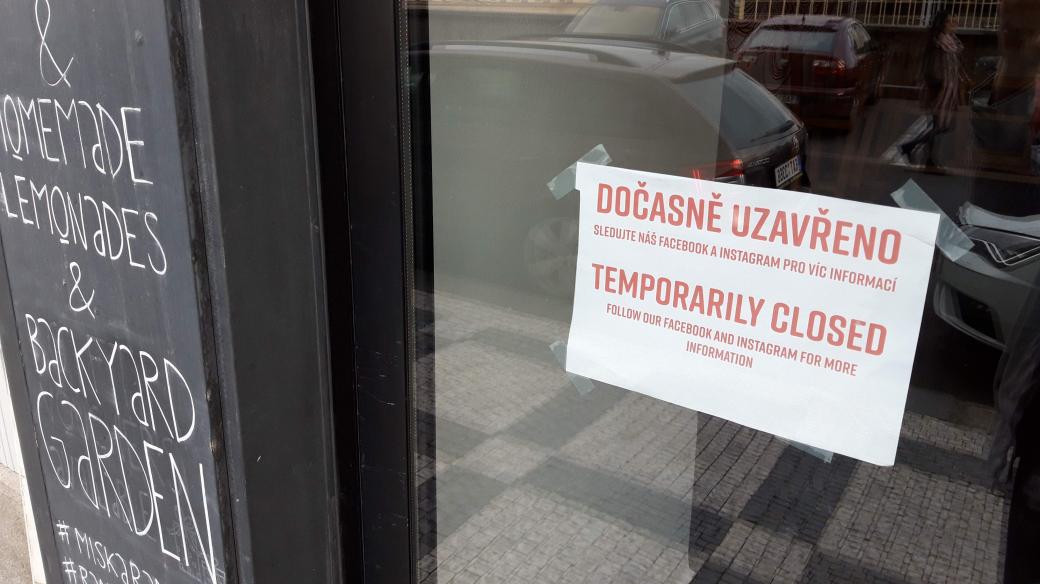 Restaurace jsou letos už podruhé dočasně uzavřené. Až čtvrtina provozovatelů zvažuje konec podnikání