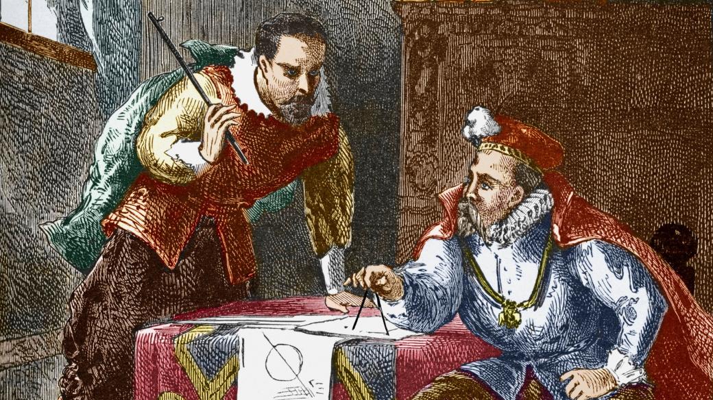 Johannes Kepler a Tycho Brahe